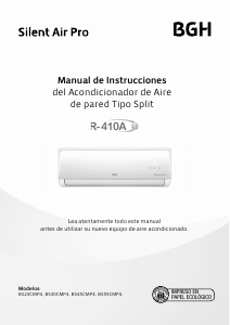 Manual de uso BGH BS45CMP4 Aire acondicionado