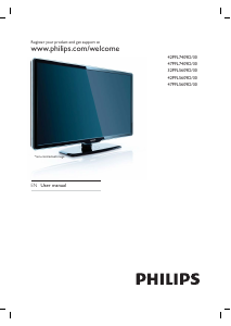 Handleiding Philips 47PFL7409D LED televisie