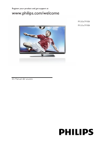 Manual de uso Philips 46PFL5507M Televisor de LED