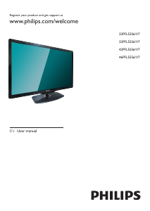 Handleiding Philips 46PFL5556 LED televisie