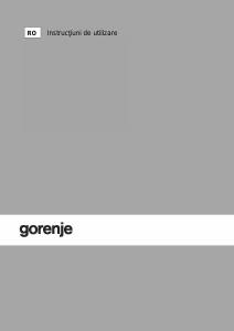 Manual Gorenje ITG623USC Plită