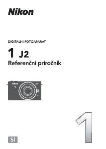 Priročnik Nikon 1 J2 Digitalni fotoaparat