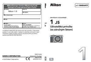 Návod Nikon 1 J5 Digitálna kamera