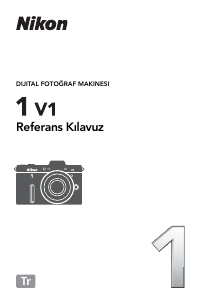 Kullanım kılavuzu Nikon 1 V1 Dijital kamera