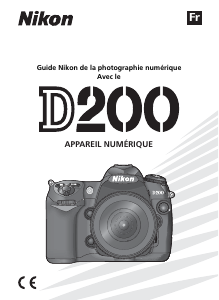 Mode d’emploi Nikon D200 Appareil photo numérique