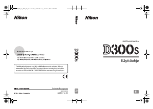Käyttöohje Nikon D300s Digitaalikamera