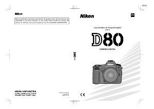 Manual Nikon D80 Câmara digital