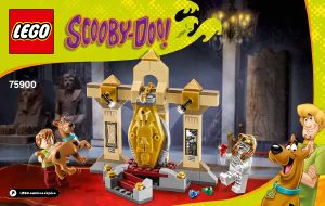 Bruksanvisning Lego set 75900 Scooby-Doo Mumien mysterium museum