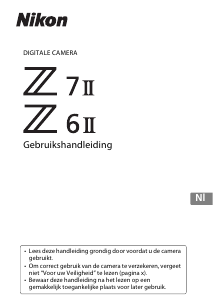 Handleiding Nikon Z 7II Digitale camera