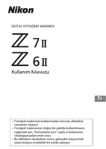 Kullanım kılavuzu Nikon Z 7II Dijital kamera