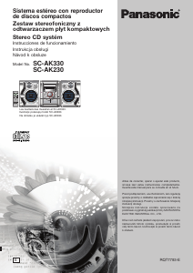 Manuál Panasonic SC-AK330 Stereo souprava