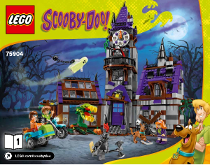 Bedienungsanleitung Lego set 75904 Scooby-Doo Spukschloss