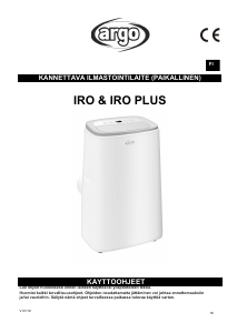 Käyttöohje Argo Iro Plus Ilmastointilaite