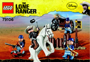 Mode d’emploi Lego set 79106 The Lone Ranger La Cavalerie