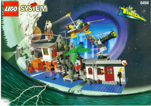 Manuale Lego set 6494 Time Cruisers Magic mountain time lab