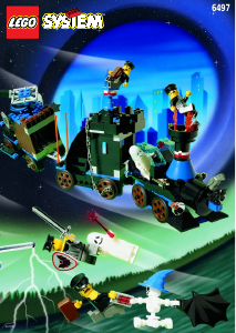 Mode d’emploi Lego set 6497 Time Cruisers Le train de temps