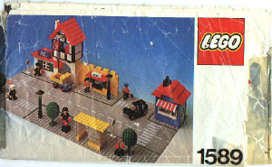 Manual Lego set 1589 Town Square