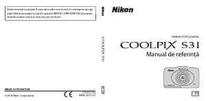 Manual Nikon Coolpix S31 Cameră digitală