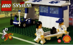 Manual Lego set 3312 Town Paramedic unit