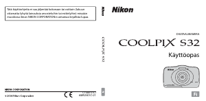 Käyttöohje Nikon Coolpix S32 Digitaalikamera