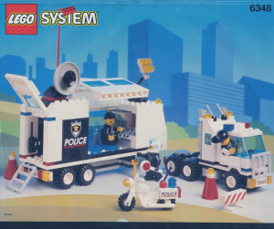 Manual Lego set 6348 Town Surveillance squad