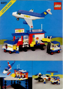 Mode d’emploi Lego set 6377 Town Aéroport