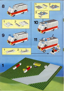 Manual Lego set 6380 Town Emergency treatment center