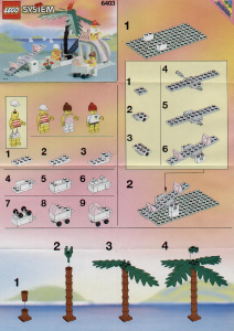Mode d’emploi Lego set 6403 Town Paradise aire de jeux