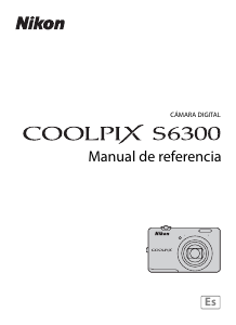 Manual de uso Nikon Coolpix S6300 Cámara digital