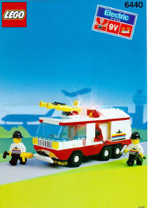 Bedienungsanleitung Lego set 6440 Town Flughafen Löschgigant