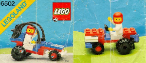 Manuale Lego set 6502 Town Racer duna