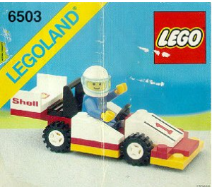 Manual de uso Lego set 6503 Town Coche de carreras
