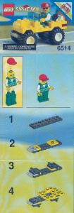 Bedienungsanleitung Lego set 6514 Town Strassenrand