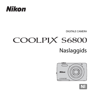 Handleiding Nikon Coolpix S6800 Digitale camera
