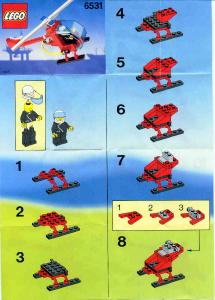 Manual Lego set 6531 Town Flame chaser