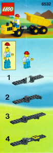 Mode d’emploi Lego set 6532 Town Diesel dumper