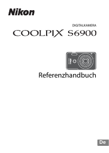 Bedienungsanleitung Nikon Coolpix S6900 Digitalkamera