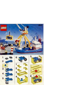Manual Lego set 6541 Town Intercoastal seaport