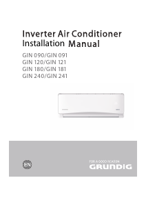 Manual Grundig GIN 180 Air Conditioner