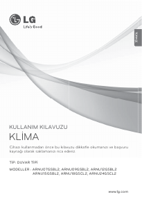 Kullanım kılavuzu LG ARNU24GSCL2 Klima
