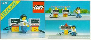 Mode d’emploi Lego set 6610 Town Station-service