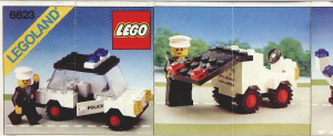 Manual Lego set 6623 Town Police car