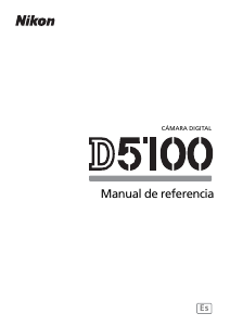 Manual de uso Nikon D5100 Cámara digital