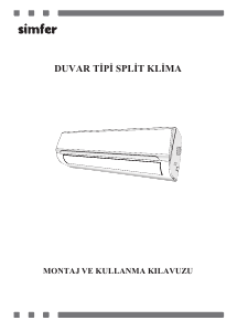 Kullanım kılavuzu Simfer SDS18INP2 Klima