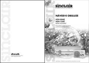 Manuál Sinclair ASH-09AE Elegant Klimatizace