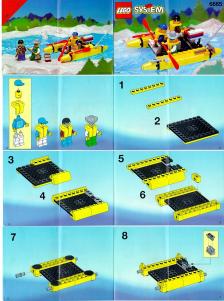 Manual Lego set 6665 Town River runners