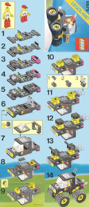 Mode d’emploi Lego set 6675 Town Road and trail 4×4