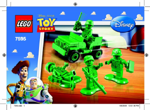 Handleiding Lego set 7595 Toy Story Soldaten op patrouille