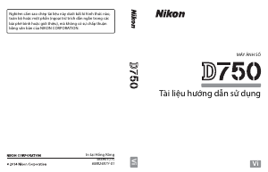 Hướng dẫn sử dụng Nikon D750 Máy ảnh kỹ thuật số