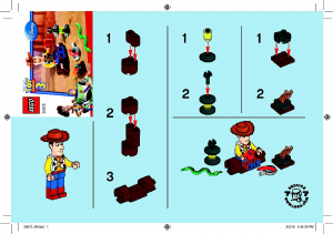 Handleiding Lego set 30072 Toy Story Woody's kampeeravontuur